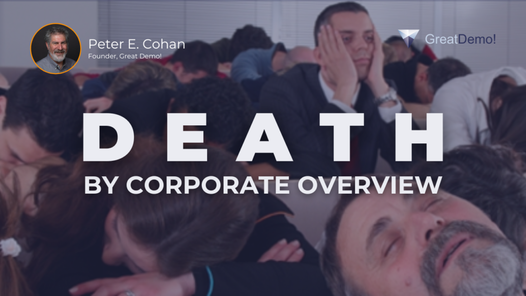 death by corporate overview